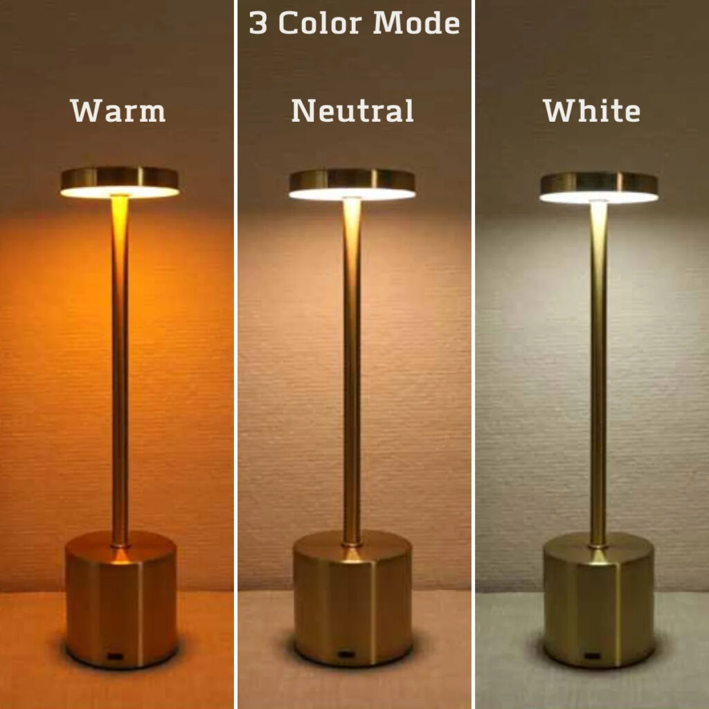 Classic Touch Sensor LED Table Lamp Rechargeable