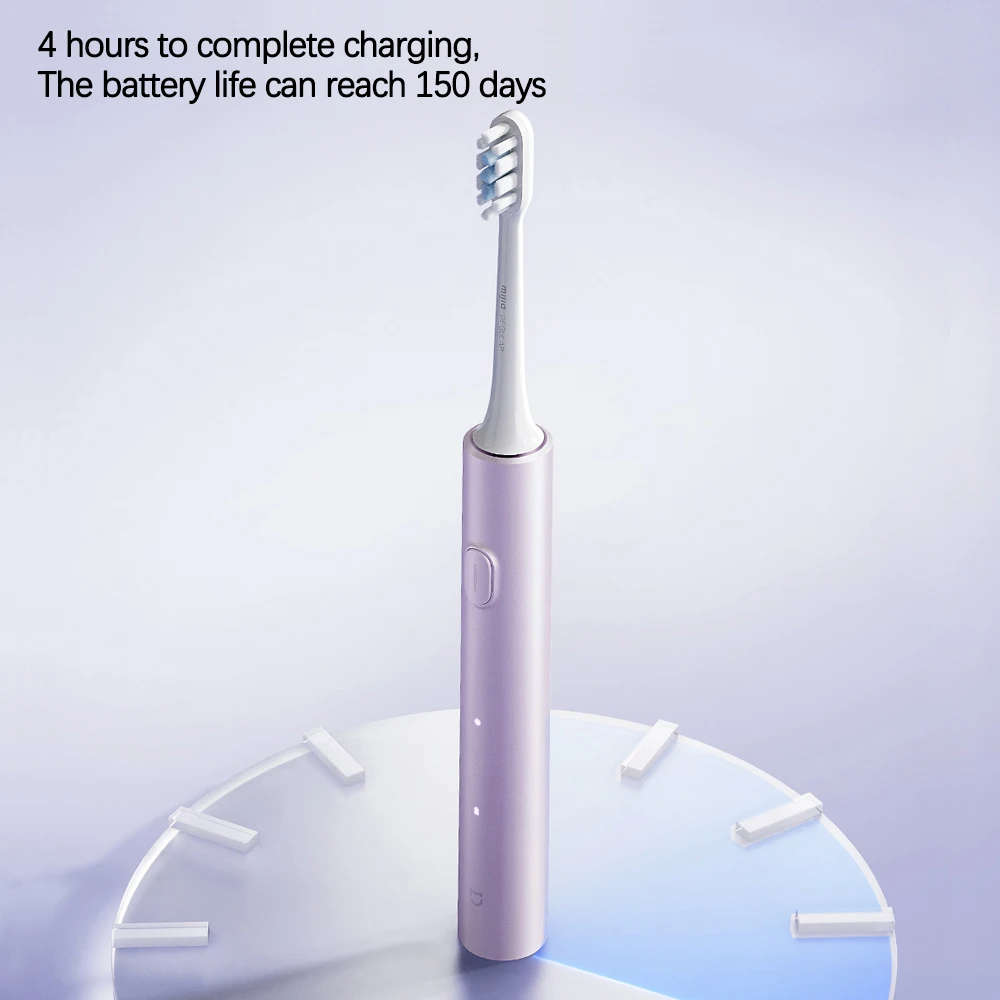 XIAOMI MIJIA Electric Sonic Toothbrush T302 USB Charge Rechargeable For Adult Waterproof Electronic Whitening Teeth Tooth Brush